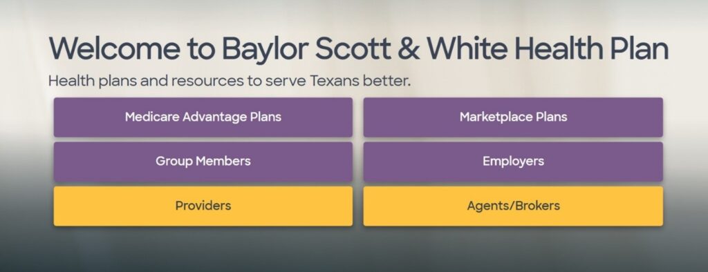 Baylor Scott and White Provider Portal